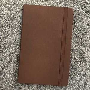 Moleskin Voyageur Travel Journal, Coffee Brown, Medium 4.5x6.9in., never used